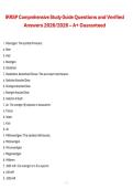 IRRSP Comprehensive Study Guide Questions and Verified Answers 2026&sol;2027 &vert; Complete Certification Exam Preparation Guide
