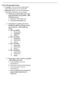 ESS 101&vert;Lab 6 - Metamorphic Rocks&vert; With complete solution&vert; Updated RATED A&plus; &vert; NEW EDITION&vert; University of Washington