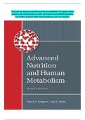 Full Test bank for advanced nutrition and human metabolism 7th edition sareen gropper jack smith timothy carr&vert;All 1-14 Chapters Fully  Covered With Questions And Verified Solutions With Rationales And Case Study&period;&NewLine;