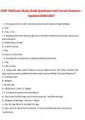 JAMF 100 Exam Study Guide Questions and Correct Answers &ndash; Updated 2026&sol;2027 &vert; Complete Certification Exam Preparation Guide