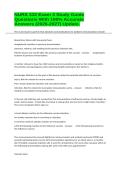 NURS 332 Exam 3 Study Guide Questions With 100&percnt; Accurate Answers &lpar;2026-2027&rpar; Update&period;