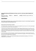 MGT 8803 FINAL EXAM QUESTIONS AND ANSWERS 100&percnt; CORRECT &lpar;COUNTS 40&percnt; OF FINAL GRADE&rpar;&colon; BUSINESS FUNDAMENTALS FOR ANALYTICS - GT&period;