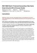 MGT 8803 EXAM 1 FINANCIAL ACCOUNTING EXAM &vert; QUESTIONS AND ANSWERS &vert; 2026 UPDATE &vert; WITH COMPLETE SOLUTIONS - GT&period;