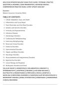 WGU D236 PATHOPHYSIOLOGY EXAM STUDY GUIDE &vert; TESTBANK &vert; PRACTICE&NewLine;QUESTIONS & ANSWERS &vert; EXAM PREPARATION &vert; ADVANCED REVIEW &vert;&NewLine;COMPREHENSIVE PRACTICE EXAM &vert; LATEST UPDATE 2026&sol;2027