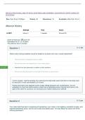 BSN 425 FUNCTIONAL ABILITY QUIZ &vert; QUESTIONS AND ANSWERS &vert; 2026 UPDATE &vert; WITH COMPLETE SOLUTIONS&period;