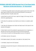 WVSSAC 2026&ndash;2027 NFHS Baseball Part II Test Exam Guide Questions and Revised Answers &vert; Complete Officials Certification Study Guide