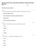 ARF TITLE 22 STUDY GUIDE 1 QUESTIONS AND ANSWERS &vert; COMPLETE EXAM PREP &lpar;2026&sol;2027&rpar;