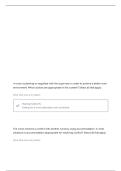 HESI LEADERSHIP EAQ QUESTIONS WITH CORRECT ANSWERS