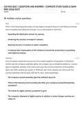 GLO-BUS QUIZ 1 QUESTIONS AND ANSWERS &vert; COMPLETE STUDY GUIDE & EXAM PREP &lpar;2026&sol;2027&rpar;