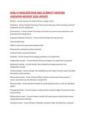 WGU C165QUESTIONS AND CORRECT VERIFIED ANSWERS NEWEST 2026 UPDATE