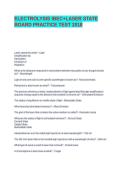 ELECTROLYSIS IBEC&plus;LASER STATE BOARD PRACTICE TEST 2018