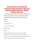NUR 6130 Exam 2 V1&ndash;V3 &vert; NUR 6130 Advanced Practice Nursing III &vert; William Paterson University &vert; Q&A with Rationale &lpar;NUR6130 Exam 2&rpar;