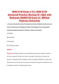 NUR 6130 Exam 4 V1&ndash;V3 &vert; NUR 6130 Advanced Practice Nursing III &vert; William Paterson University &vert; Q&A with Rationale &lpar;NUR6130 Exam 4&rpar;