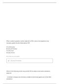 PJM GENERATION DISPATCH EXAM QUESTIONS WITH CORRECT ANSWERS&period;&period;