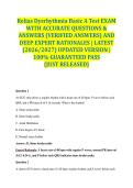 Relias Dysrhythmia Basic A Test EXAM WITH ACCURATE QUESTIONS & ANSWERS &lpar;VERIFIED ANSWERS&rpar; AND DEEP EXPERT RATIONALES &vert; LATEST &lpar;2026&sol;2027&rpar; UPDATED VERSION &vert; 100&percnt; GUARANTEED PASS &lbrace;JUST RELEASED&rcub;