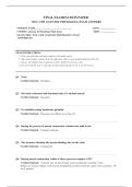 WGU C459 ANATOMY AND PHYSIOLOGY 2026  150&plus;  COMPLETE EXAM QUESTIONS AND ANSWERS 100&percnt; VERIFIED A&plus; GRADE ASSURED&excl;&excl;&excl;&excl;&excl; NEW LATEST UPDATE&excl;&excl;&excl;&excl;&excl;