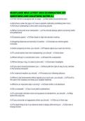 MARYLAND MVA LATEST 2026 EXAMINATION SET QUESTIONS AND SOLUTIONS RATED A&period;pdf