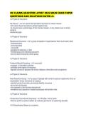 NC CLAIMS ADJUSTER LATEST 2026 MAIN EXAM PAPER QUESTIONS AND SOLUTIONS RATED A&period;pdf