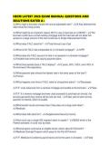 HECM LATEST 2026 EXAM MANUAL QUESTIONS AND SOLUTIONS RATED A&period;pdf