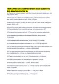 HECM LATEST 2026 COMPREHENSIVE EXAM QUESTIONS AND SOLUTIONS RATED A&period;pdf