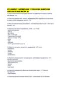 UTA FAMILY 3 LATEST 2026 STUDY GUIDE QUESTIONS AND SOLUTIONS RATED A&period;pdf