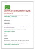 COMSAE Phase 1 Form 113 Practice Exam Questions and Correct Verified Answers Plus Rationales Already Graded A&plus; 2025-2026