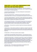 TFM10 NFPA 24 LATEST 2026 COMPREHENSIVE EXAM QUESTIONS AND SOLUTIONS RATED A&period;pdf