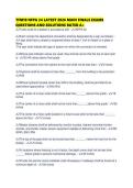 TFM10 NFPA 24 LATEST 2026 MAIN FINALS EXAMS QUESTIONS AND SOLUTIONS RATED A&period;pdf