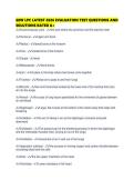 68W LPC LATEST 2026 EVALUATION TEST QUESTIONS AND SOLUTIONS RATED A&period;pdf