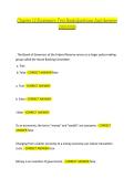 Chapter 12 Economics Test Bank Questions And Answers 2025&sol;2026