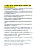 3CX BASIC LATEST 2026 FINAL PAPER QUESTIONS AND ANSWERS GRADED A&period;pdf