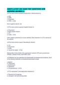 ABSITE LATEST EOC EXAM TEST QUESTIONS AND ANSWERS GRADED A&period;pdf
