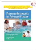 Test Bank For Pharmacotherapeutics For Advanced Practice&colon; A Practical Approach&comma; 5th Edition &lpar;Arcangelo & Peterson&rpar; &vert; All Chapters 1&ndash;56&vert; Questions & 100&percnt; Verified Answers 