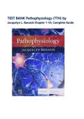 TEST BANK Pathophysiology &lpar;7TH&rpar; by Jacquelyn L&period; Banasik&comma; Chapter 1-54&comma; Complete Guide&comma; Latest Edition