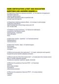 NAMS CERTIFICATION LATEST 2026 EVALUATION QUESTIONS AND ANSWERS GRADED A&period;pdf