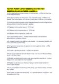 NJ DMV PERMIT LATEST 2026 EVALUATION TEST QUESTIONS AND ANSWERS GRADED A&period;pdf