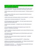 NC BLET LATEST 2026 COMPREHENSIVE EXAM QUESTIONS AND ANSWERS GRADED A&period;pdf