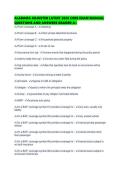 ALABAMA ADJUSTER LATEST 2026 CORE EXAM MANUAL QUESTIONS AND ANSWERS GRADED