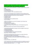FLORIDA CLAIMS ADJUSTER LATEST 2026 MAIN FINAL PAPER QUESTIONS AND ANSWERS GRADED