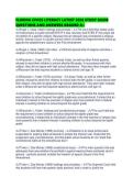 FLORIDA CIVICS LITERACY LATEST 2026 STUDY GUIDE QUESTIONS AND ANSWERS GRADED A&period;pd