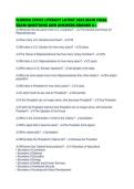 FLORIDA CIVICS LITERACY LATEST 2026 MAIN FINAL EXAM QUESTIONS AND ANSWERS GRADED