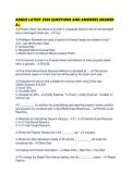 ARGUS LATEST 2026 QUESTIONS AND ANSWERS GRADED A&period;pdf