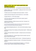 ARGUS LATEST 2026 TEST PAPER QUESTIONS AND ANSWERS GRADED A&period;pdf