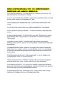 ARGUS CERTIFICATION LATEST 2026 COMPREHENSIVE QUESTIONS AND ANSWERS