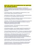 ACRP CCRC LATEST 2026 EXAMINATION TEST QUESTIONS AND ANSWERS GRADED A&period;pdf
