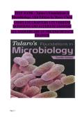 Talaro's Foundations in Microbiology 12th Edition by Barry Chess &ndash; Complete Test Bank