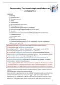 Samenvatting Psychopathologie kinderen en adolescenten - 16&sol;20&excl;