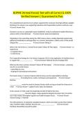 SEJPME &lpar;Armed Forces&rpar; Test with all Correct & 100&percnt; Verified Answers &vert;Guaranteed to Pass