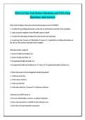 TSSA G3 Gas Tech Review Questions and TSSA Prep Questions And Answers