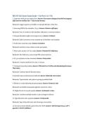 NR547 CEA Exam 2026 Actual Questions and Correct Answers
